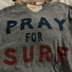 Aviator nation pray for surf tshirt